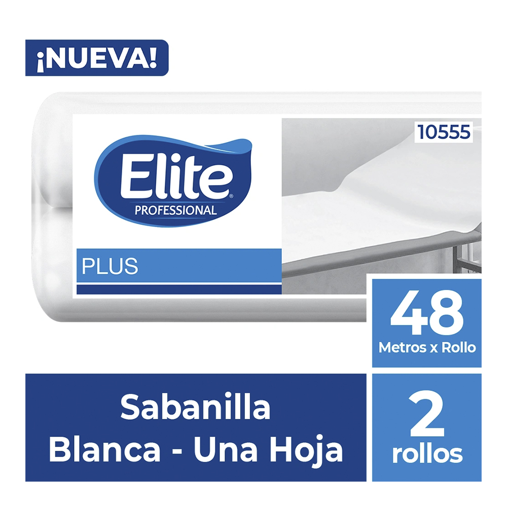 Sabanillas Medicas de Papel Elite (2 rollos de 48 metros) Elite 10555