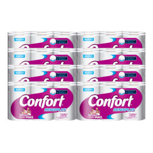 Papel Higiénico Confort Rendiplus 20 Metros 48 Rollos