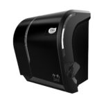 Dispensador Toalla Palanca Evolution Negro Elite DISP91535