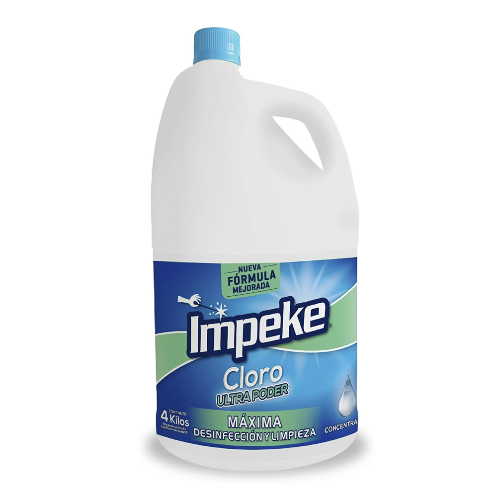 Cloro Impeke Ultra Poder 4 Litros Cloro Impeke Ultra Poder 4 Litros