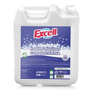 Jabon Liquido Excell Azucena 5 Litros