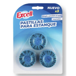 Pastilla Para Estanque Excell 3 Unidades