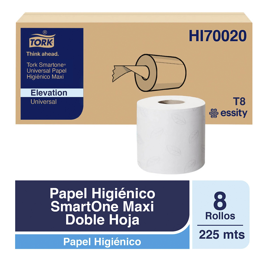 Papel Higienico Tork Smartone Maxi HI70020 (8 x 225 Metros)