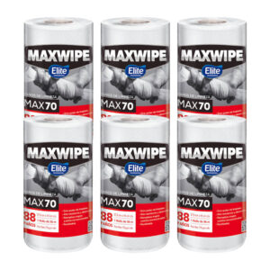 Paños de Limpieza Elite Maxwipe Max70 6 Rollos x 88 Paños