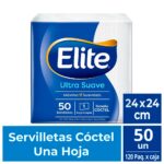 Servilleta Cóctel Elite 50 unidades x 120 Paquetes